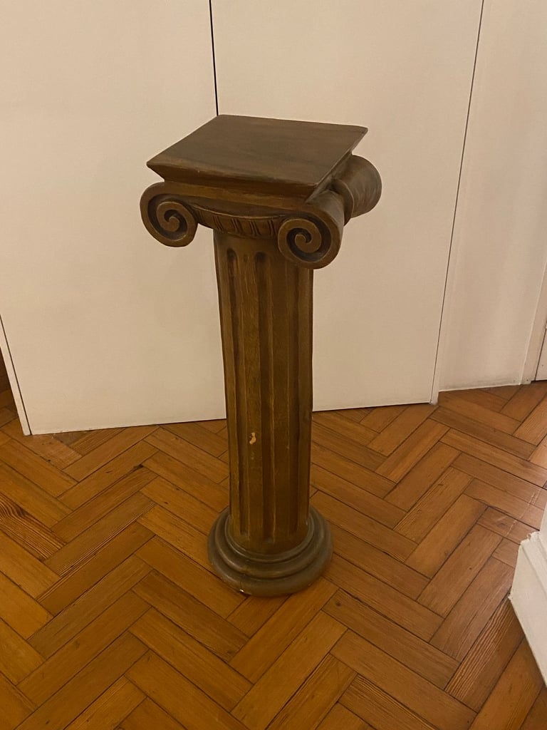 image for Vintage Decorative Ionic Column Pedestals plinth