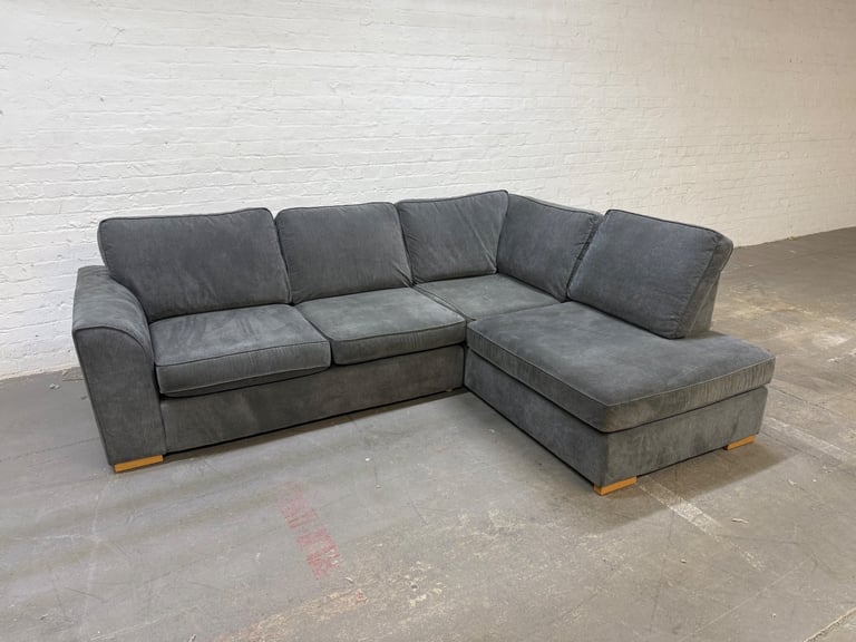 DFS Orka Corner Sofa with Matching Footstool RRP: £1628
