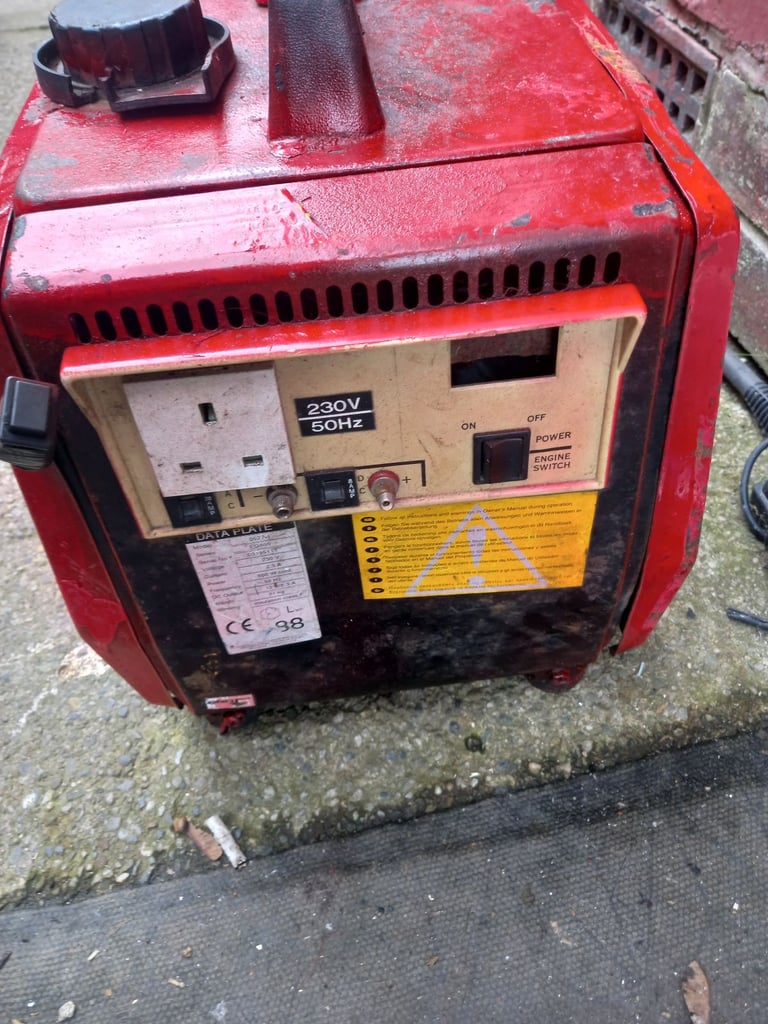 240v petrol generator ready for use 