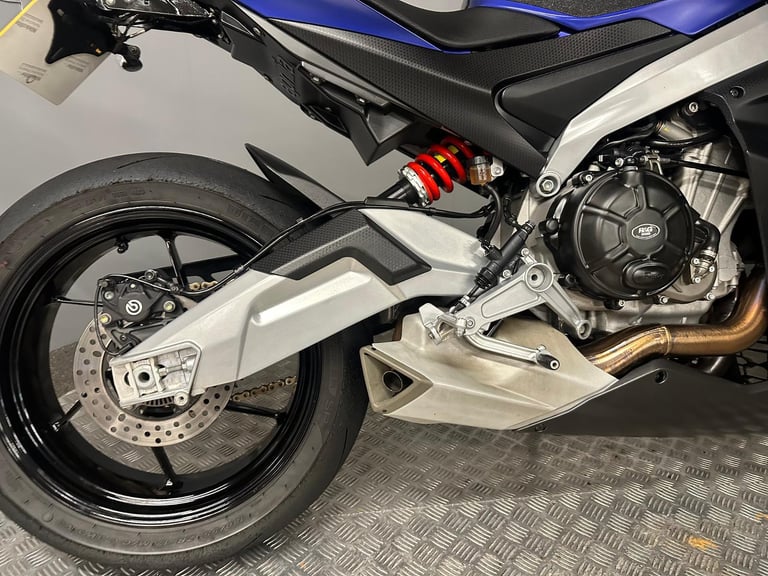 Aprilia RS 660 2021 with 13,802 miles 