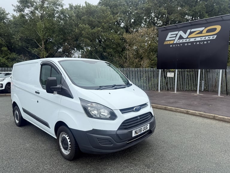 image for 2018 18 REG FORD TRANSIT CUSTOM 290 TDCI 105 L1H1 SWB PANEL VAN WHITE