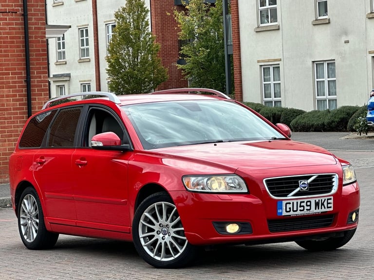 2009 Volvo V50 1.6D DRIVe SE Lux Euro 4 (s/s) 5dr ESTATE Diesel Manual