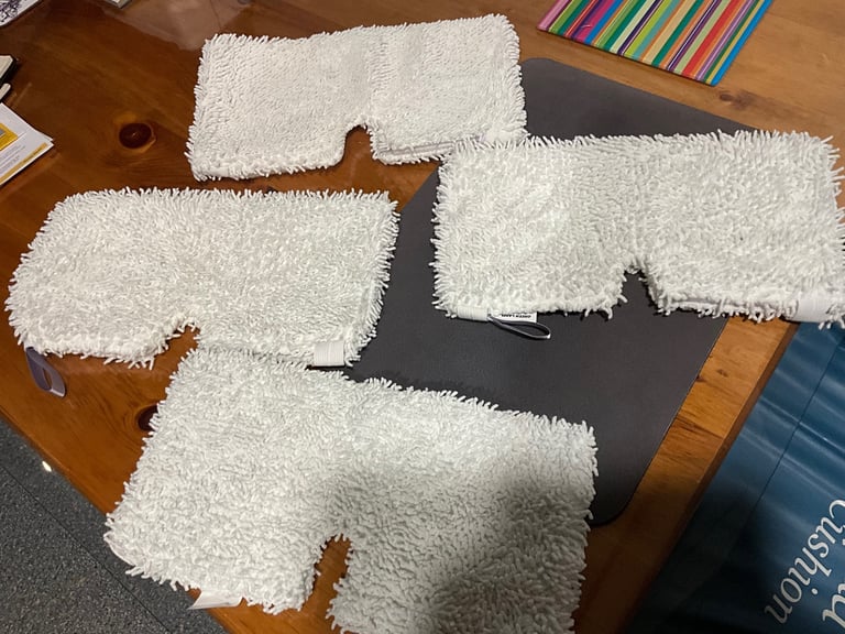 image for 4 x OFFICIAL SHARK STEAM MOP HEADS. BRAND NEW I bought the wrong ones !! 😭 
