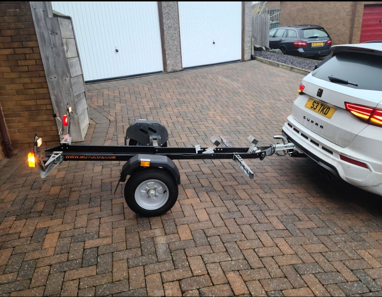 image for Motolug HDE Motorbike Trailer