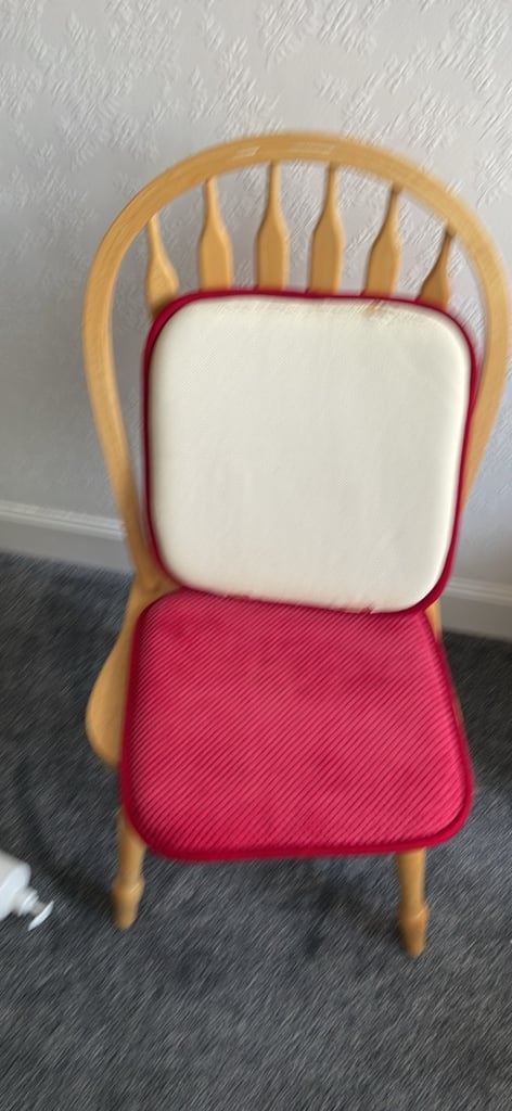 Dining room table and 2 chairs