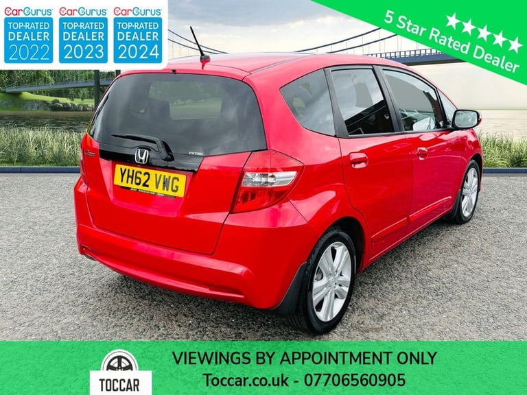 2012 Honda Jazz 1.4 i-VTEC EX 5dr HATCHBACK PETROL Manual