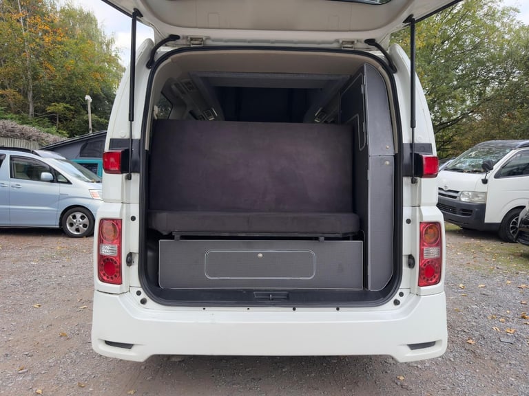 2007 Nissan Elgrand POP TOP 4 Berth Full Camper Conversion