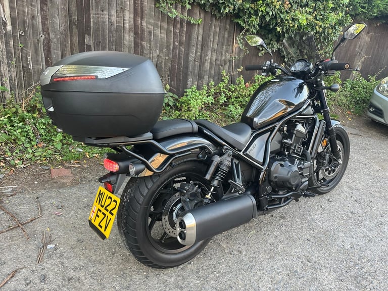 Honda CMX1100 REBEL DCT, 2022(22), ONLY 5,165 MILES, FSH, IMMACUALTE BIKE, £6895
