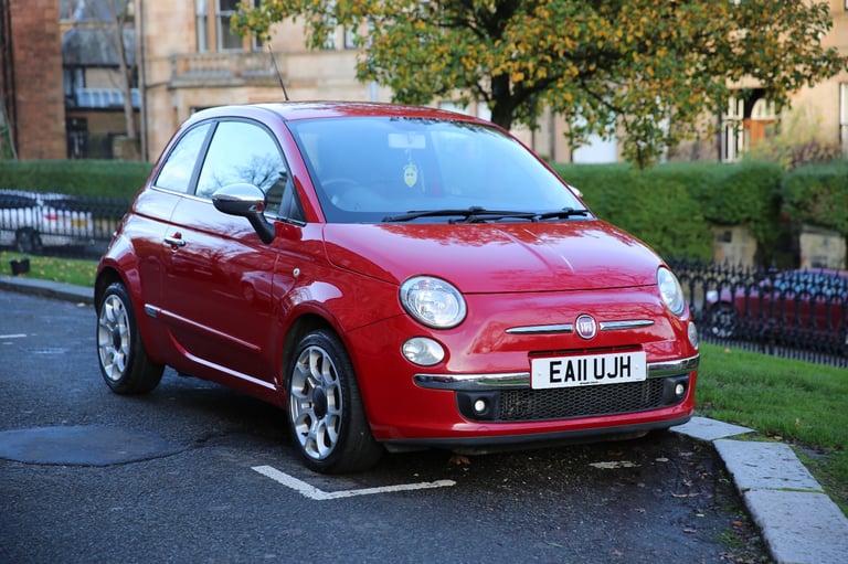 FIAT 500 0.9 TWINAIR SPORT PETROL RED DUALOGIC AUTO AUTOMATIC+WARRANTY