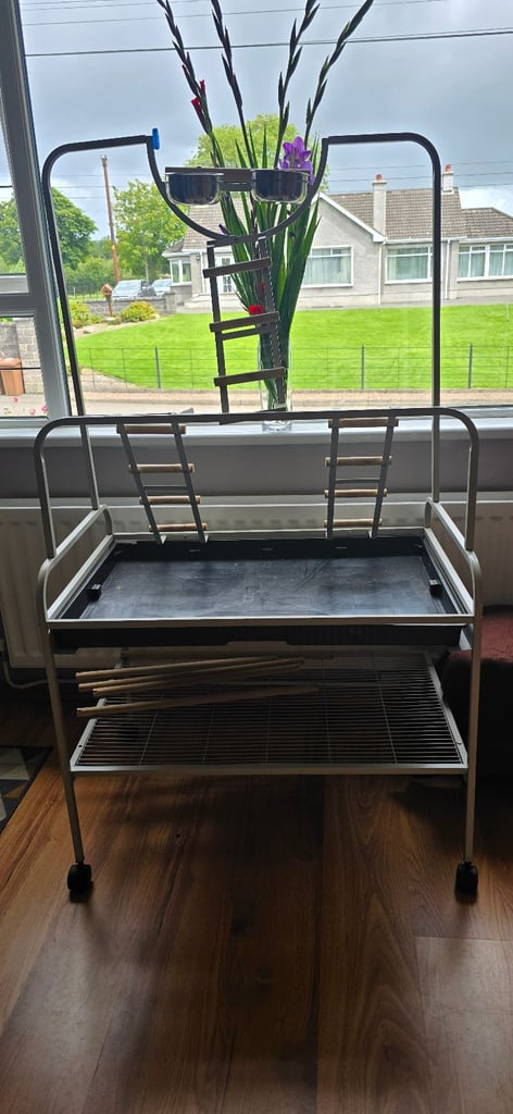 Parrot play frame