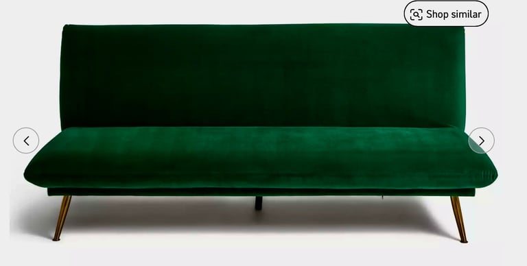 Habitat Velvet 2 Seater Sofa Bed - 