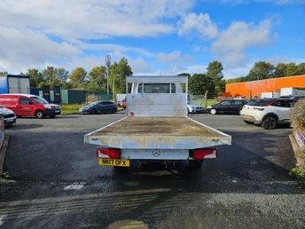 2017 ON 17 PLATE MERCEDES BENZ SPRINTER 314CDI 2200CC LWB FLAT BED PICKUP ULEZ