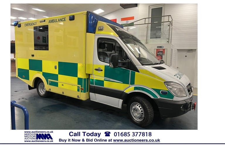 2013 Mercedes-Benz Sprinter 519 3.0CDI 190PS AUTO WAS BODY AMBULANCE / CAMPER NA DIESEL Automatic