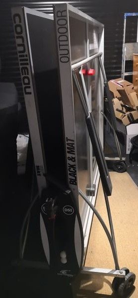 CORNILLEAU TABLE TENNIS TABLE -BLACK & MAT OUTDOOR