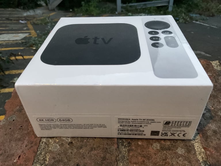 image for Apple TV 4K (3rd Generation) 64GB MXH02B/A New - Sealed