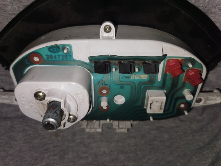 Piaggio zip clock cluster 