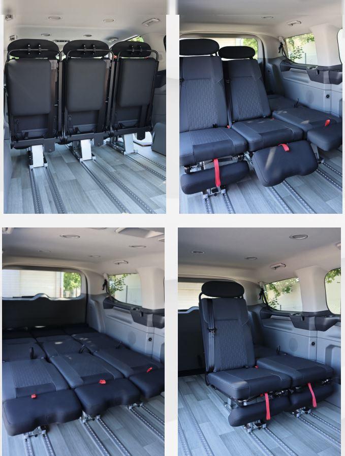 Ford Transit Custom FLEX model Camper/MPV with elevating roof