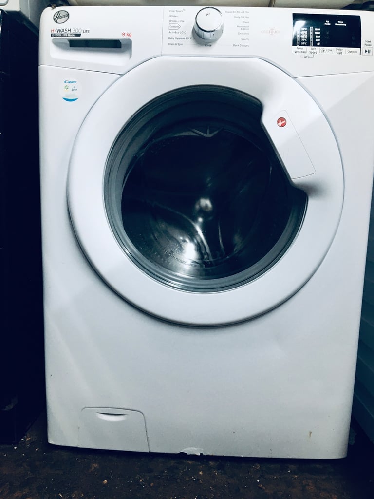 image for Hoover HwashLite 8kg 1500 spin White LCD Washing Machine 1 YEAR WARRANTY DELIVERY AVAILABLE 