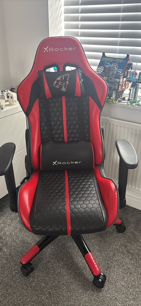 image for X Rocker gaming chair red/black 