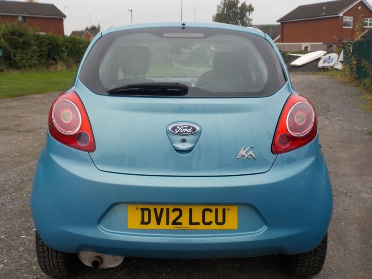 2012 Ford Ka 1.2 Edge Euro 5 (s/s) 3dr HATCHBACK Petrol Manual