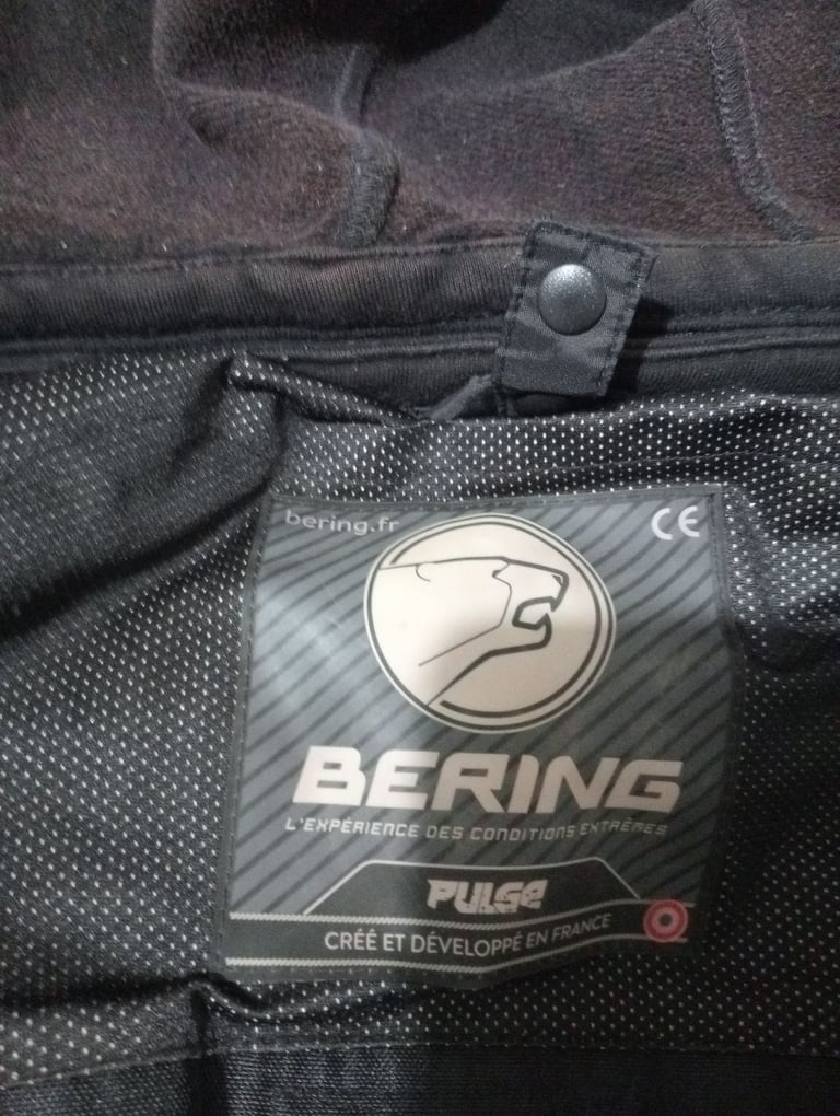 Bering pulse reflective summer motorcycle jacket 
