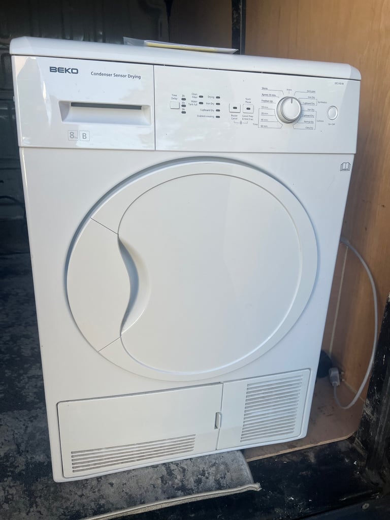 image for BEKO condenser tumble dryer 8kg ‘delivery available’ LIKE NEW
