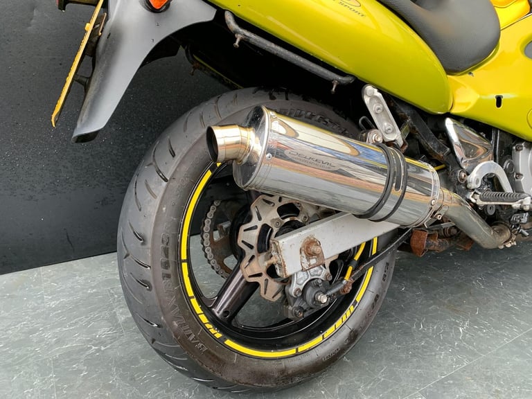 SUZUKI GSX 600F RUNNING PROJECT BIKE HPI CLEAR