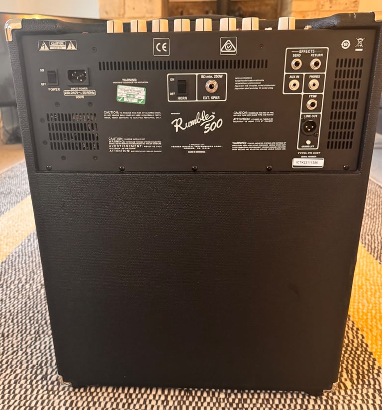 Fender Rumble 500 Bass Amp