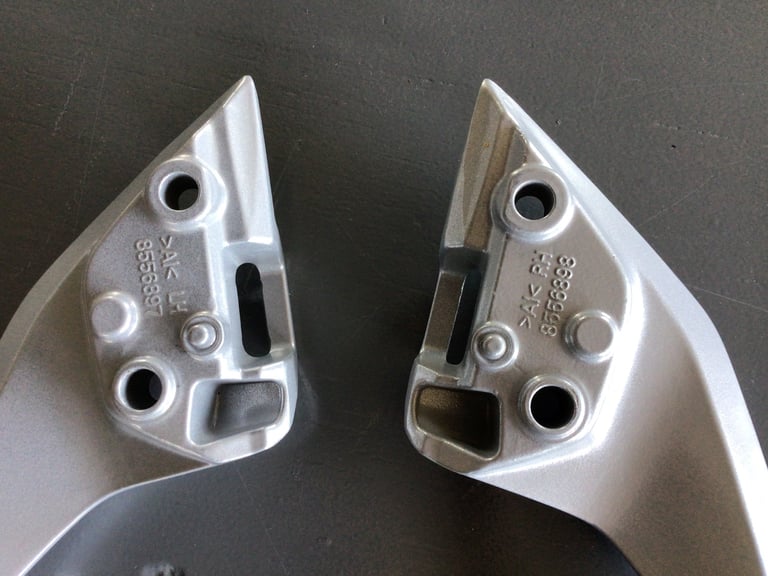 BMW RIGHT & LEFT PASSENGER HAND BAR/GRAB/RAIL