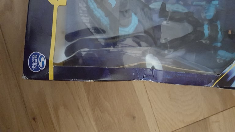 spin master dc bane vs batman figures & moto tank with accessories boxed new other