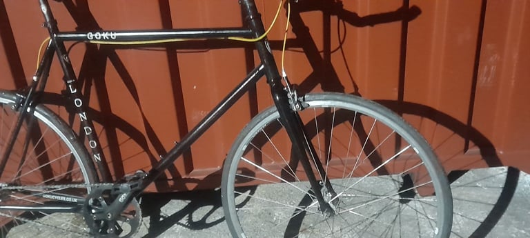 FULLY SERVICED Men Women Lightweigt GOKU Single Speed, racing bicycle + RECEIPT    