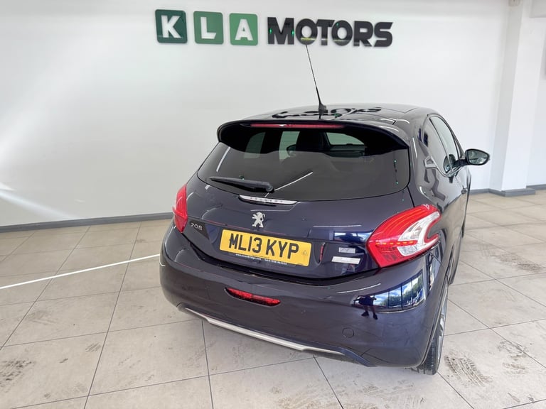 PEUGEOT 208 1.6 THP XY Blue Manual Petrol 2013