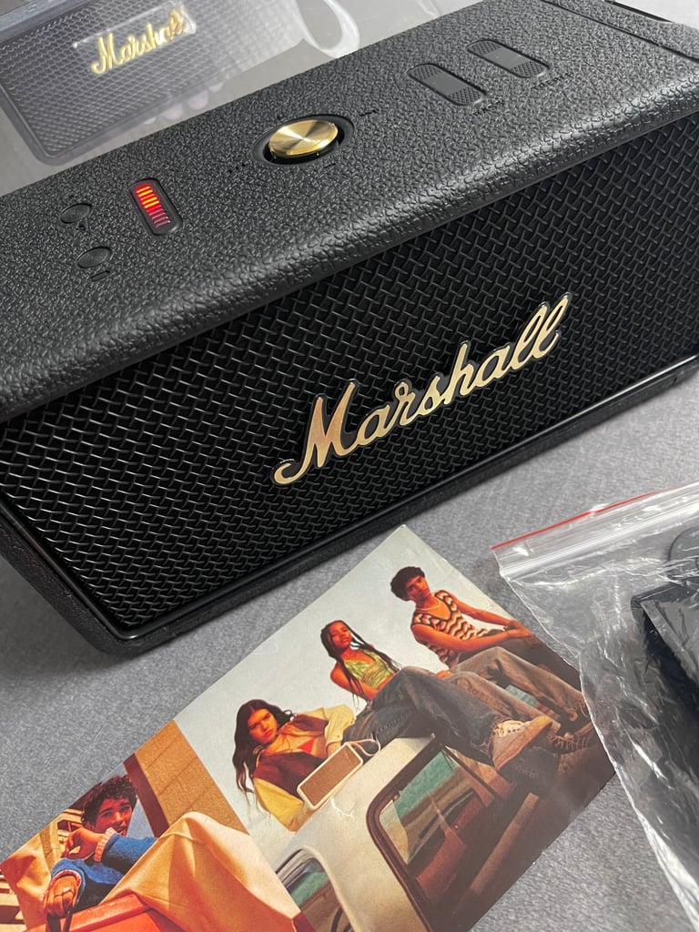 Marshall speaker original with barcode 
