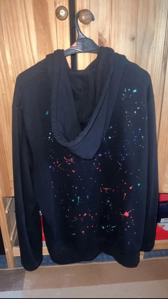 Trapstar paint splattered jumper (used)