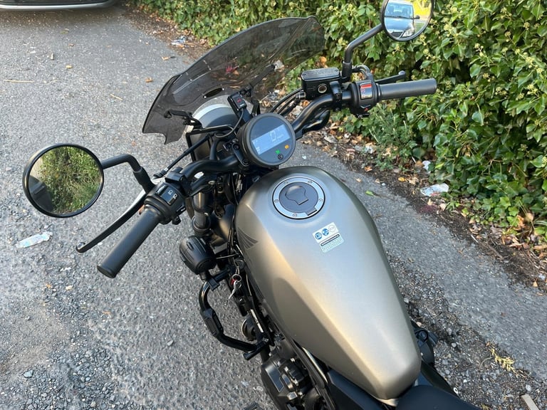 HONDA CMX500 REBEL, 2018(18), 1 OWNER, 14,650 MILES, FSH, SUPERB CRUISER, £3795