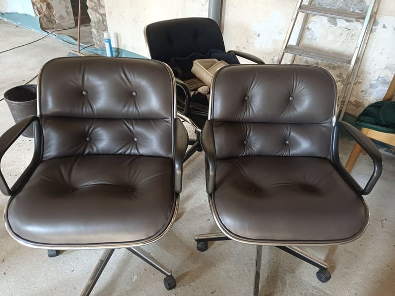 image for Knoll Charles Pollock chair upholstery parts