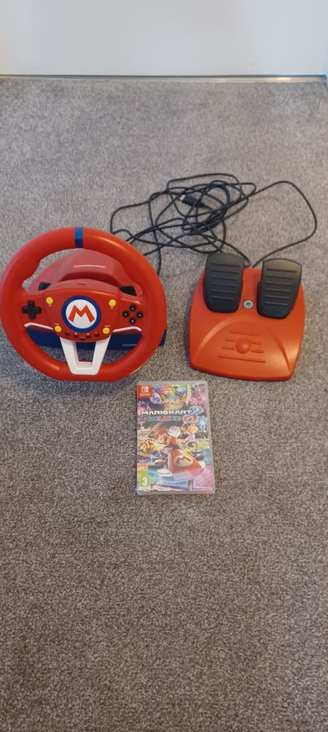 image for HORI Mario Kart Racing Wheel Pro for Nintendo Switch Ref