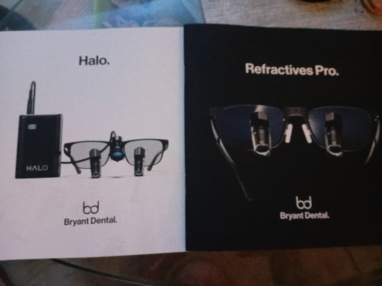Bryant dental. Dental loupes refractives pro glasses 