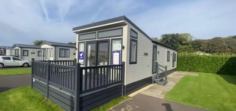 Static caravan New Willerby vogue for sale on Manor House holiday park Retford 