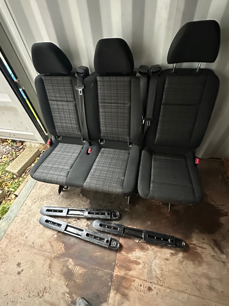 MERCEDES VITO crew van 2nd row seats and rails
