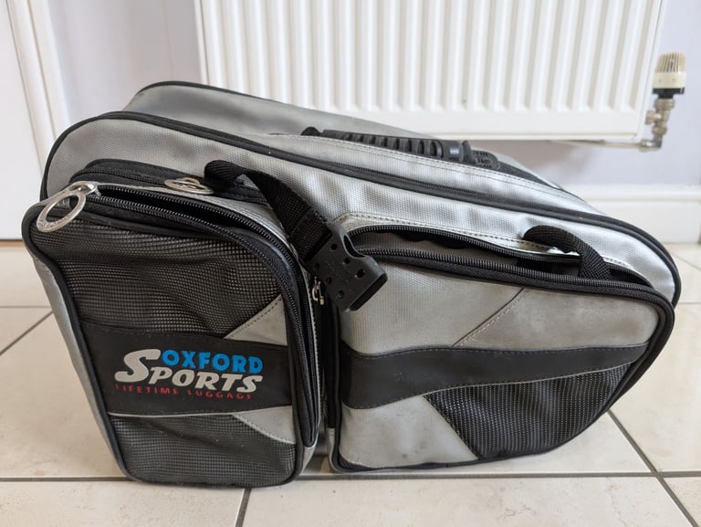 Oxford Sports motorbike soft paniers set and magnetic tank bag