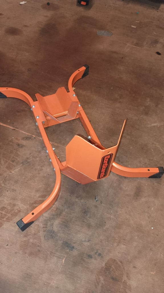 Motorcycle wheel chock