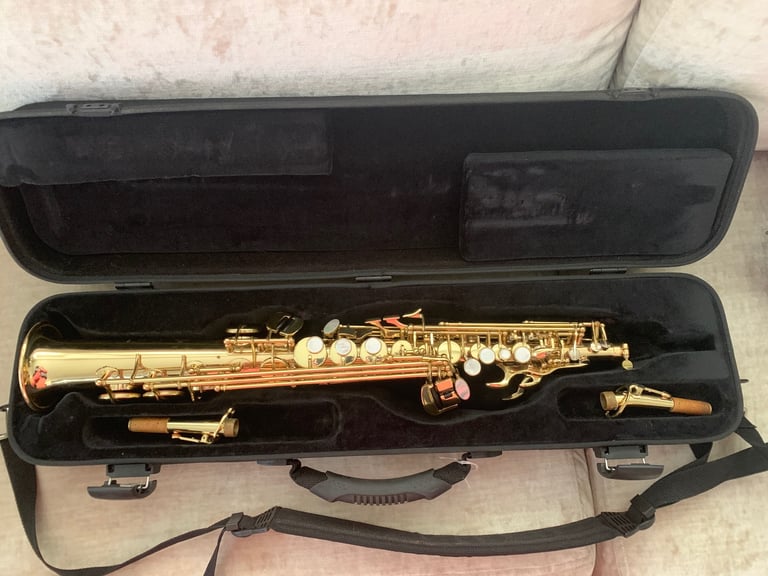 Selmer Series III 3 Soprano Sax Saxaphone Saxophone with two necks