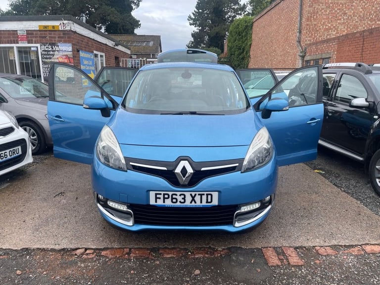 2013 63 RENAULT SCENIC 1.5 DCI ENERGY DYNAMIQUE TOMTOM MPV 5DR DIESEL MANUAL EUR