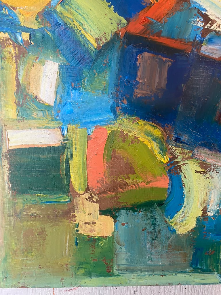 Oil painting by Independent Scottish artist Kirk Sinclair 