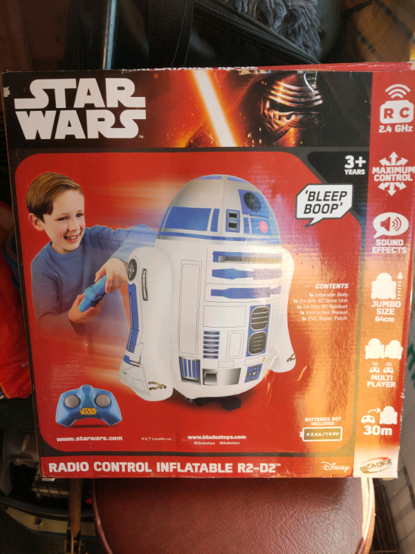 Star wars radio controlled inflatable R2D2 