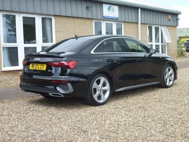 2021 21 AUDI A3 2.0 TDI 30 S LINE SALOON 4DR DIESEL MANUAL EURO 6 (S/S) (116 PS)