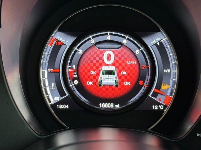 2018 Abarth 595 1.4 T-Jet 145 3dr HATCHBACK PETROL Manual