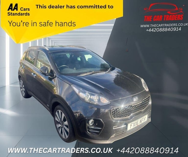 2016 Kia Sportage 2.0 CRDi KX-3 SUV 5dr Diesel Auto AWD Euro 6 (134 bhp) SUV Diesel Automatic