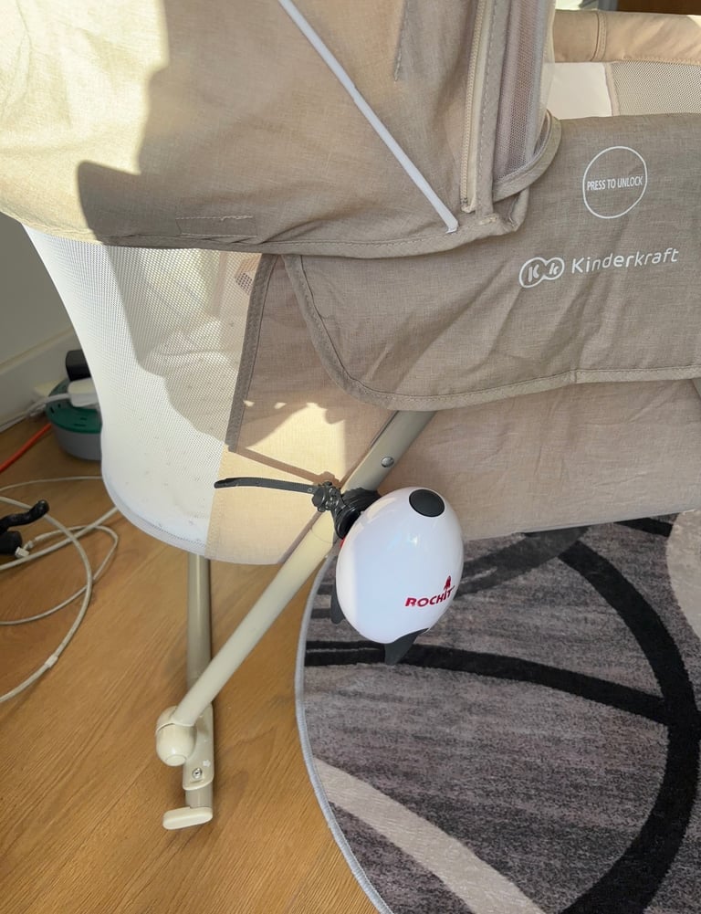 3 in 1 Baby Cot, piqa boo bear and Rocker